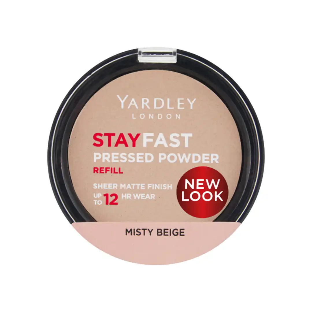 Yardley Stayfast Pressed Powder Refill 15g, Assorted