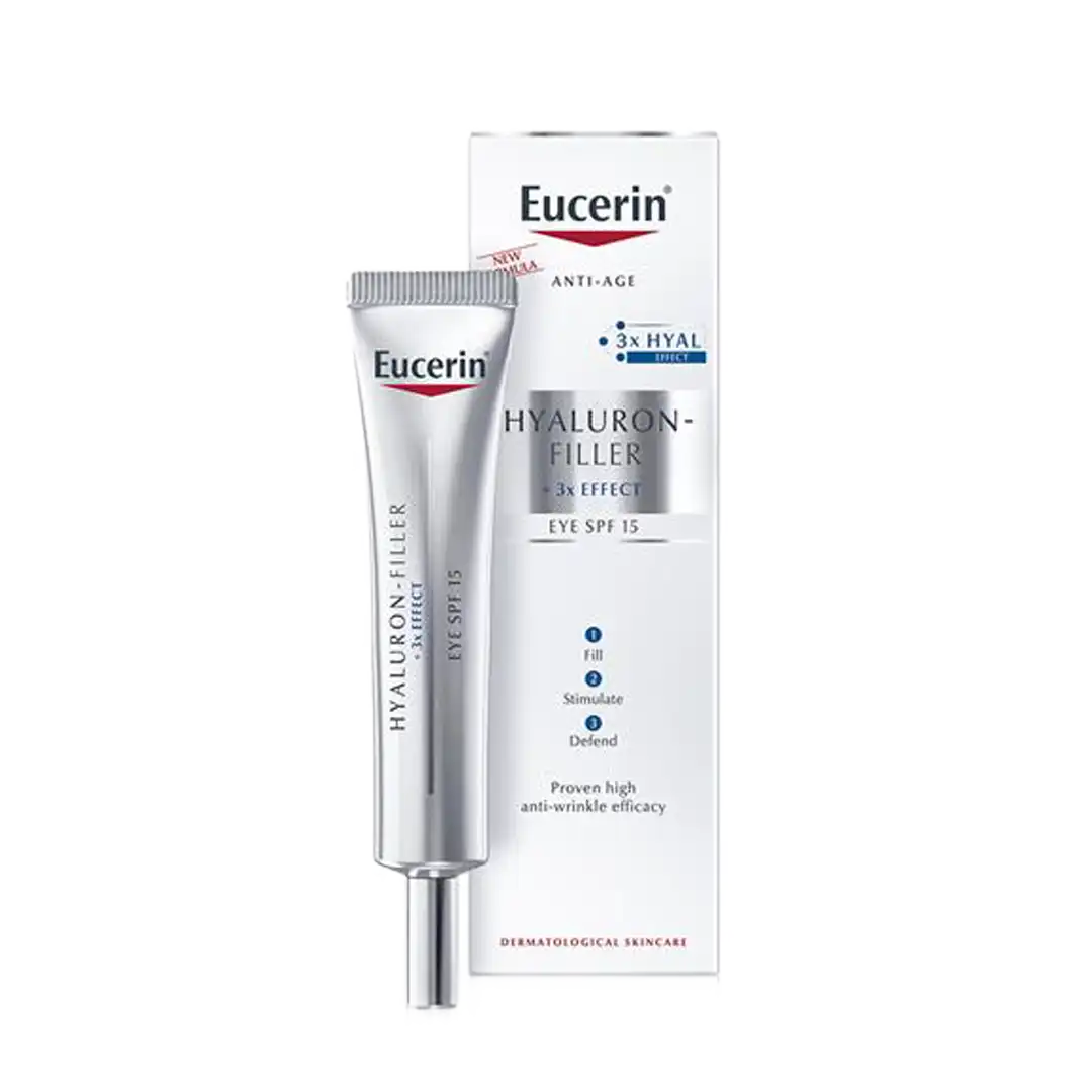 Eucerin Hyaluron-Filler +3x Effect Eye Cream, 15ml