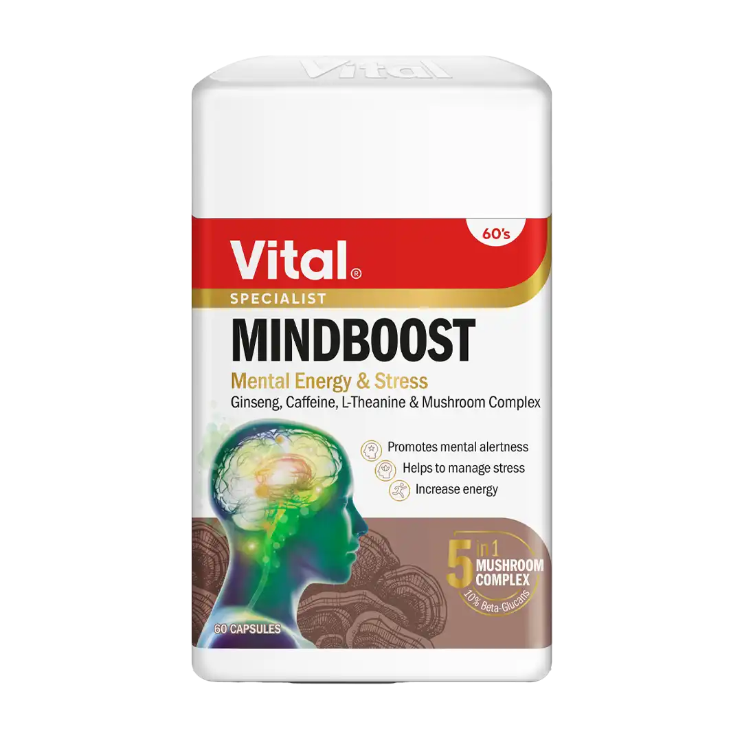Vital Mindboost Capsules, 60's