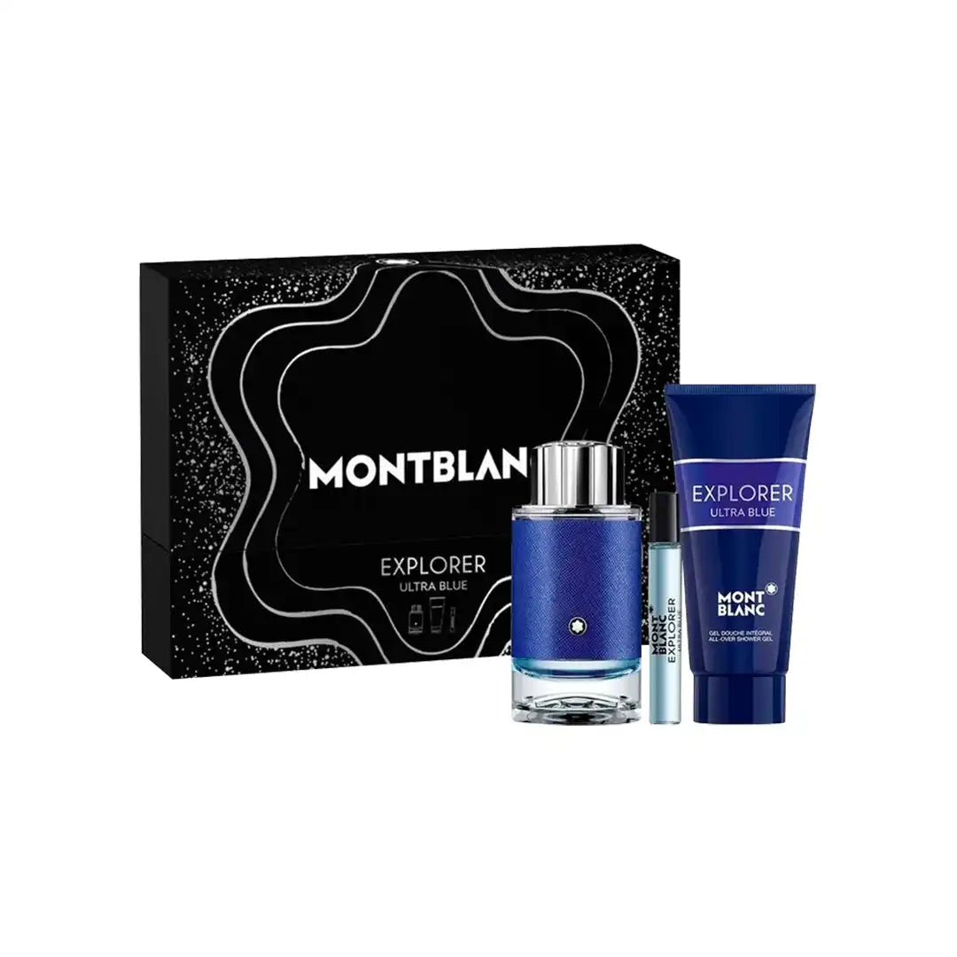 Montblanc Explorer Ultra Blue Gift Set