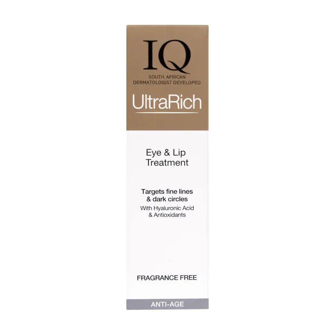IQ UltraRich Advanced Anti-Ageing Eye & Lip Contour Serum, 15ml