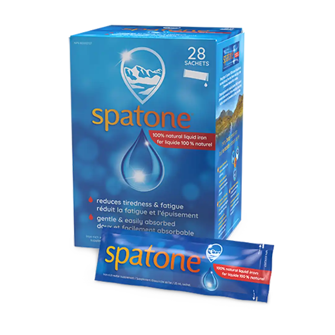 Spatone Liquid Iron Natural Iron Supplement Sachets, 28's