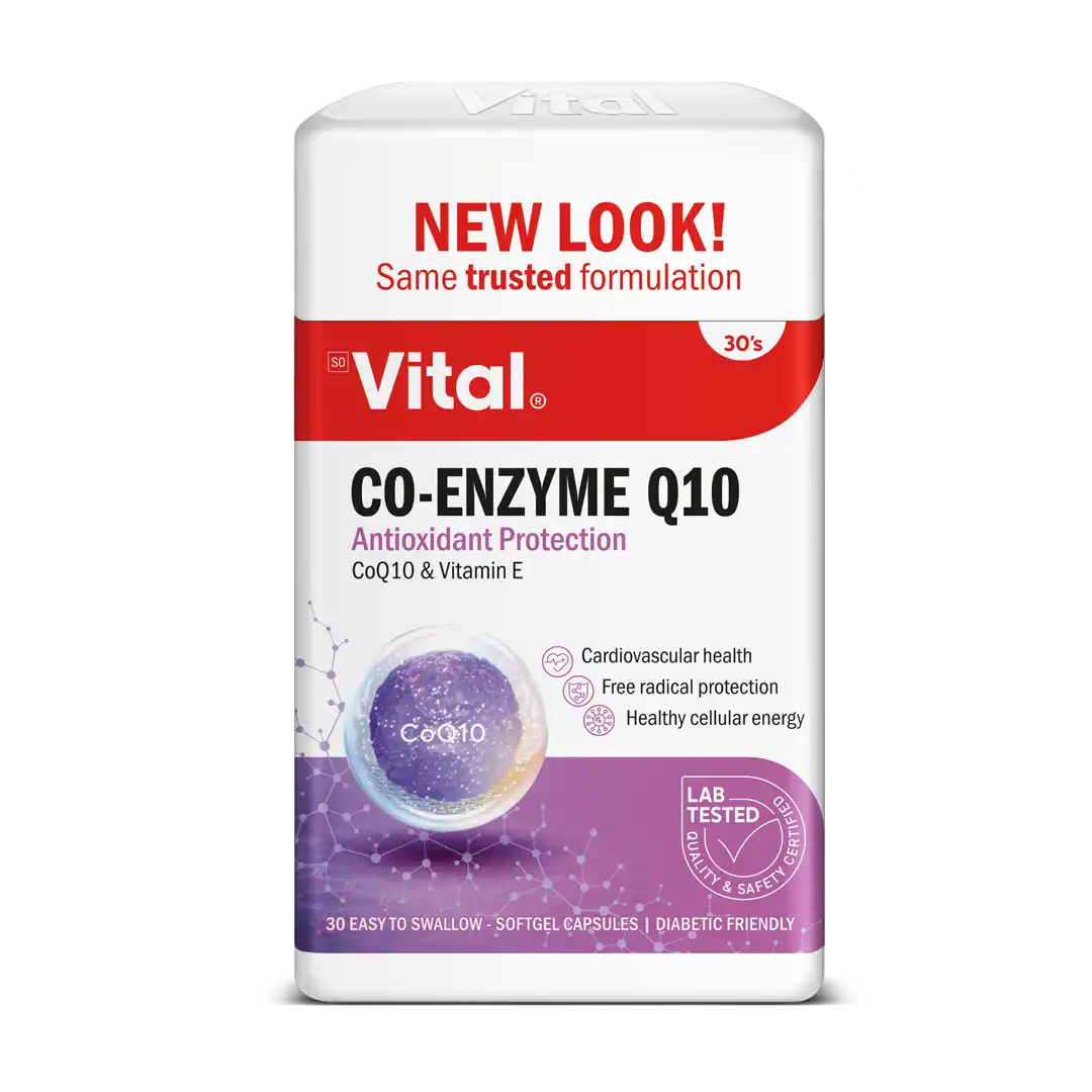Vital Co-Enzyme Q10 Capsules, 30's