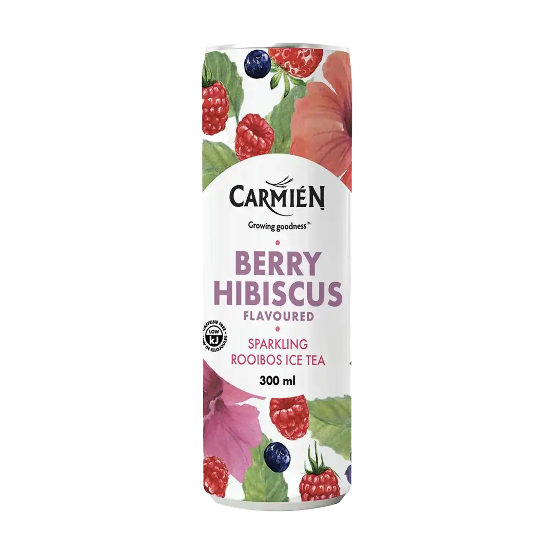 Carmien Berry Hibiscus Sparkling Ice Tea, 300ml