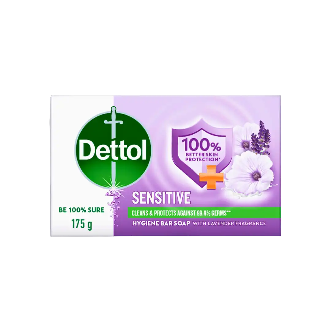 Dettol Soap Sensitive, 175g