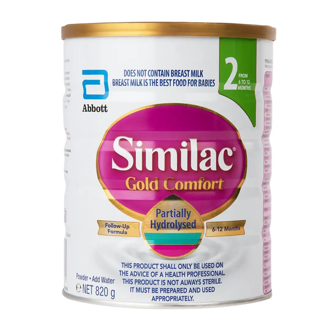 Similac Gold Comfort Stage 2 Follow-On Formula, 820g