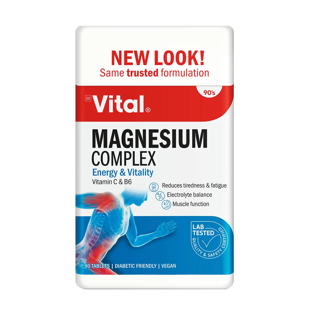 Vital Magnesium Complex Tablets, 90's