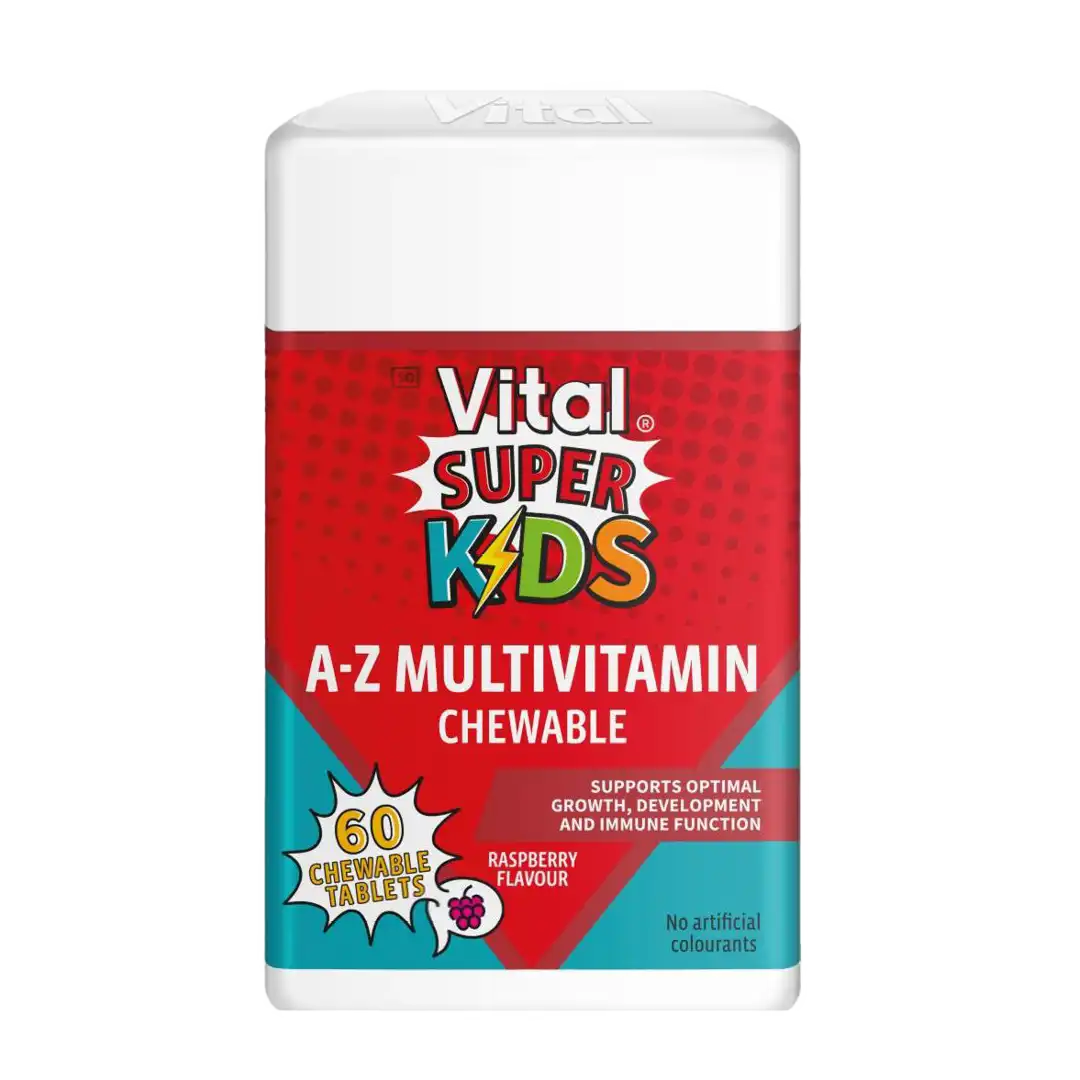 Vital Kids A-Z Multi Chewable Tablets, 60's