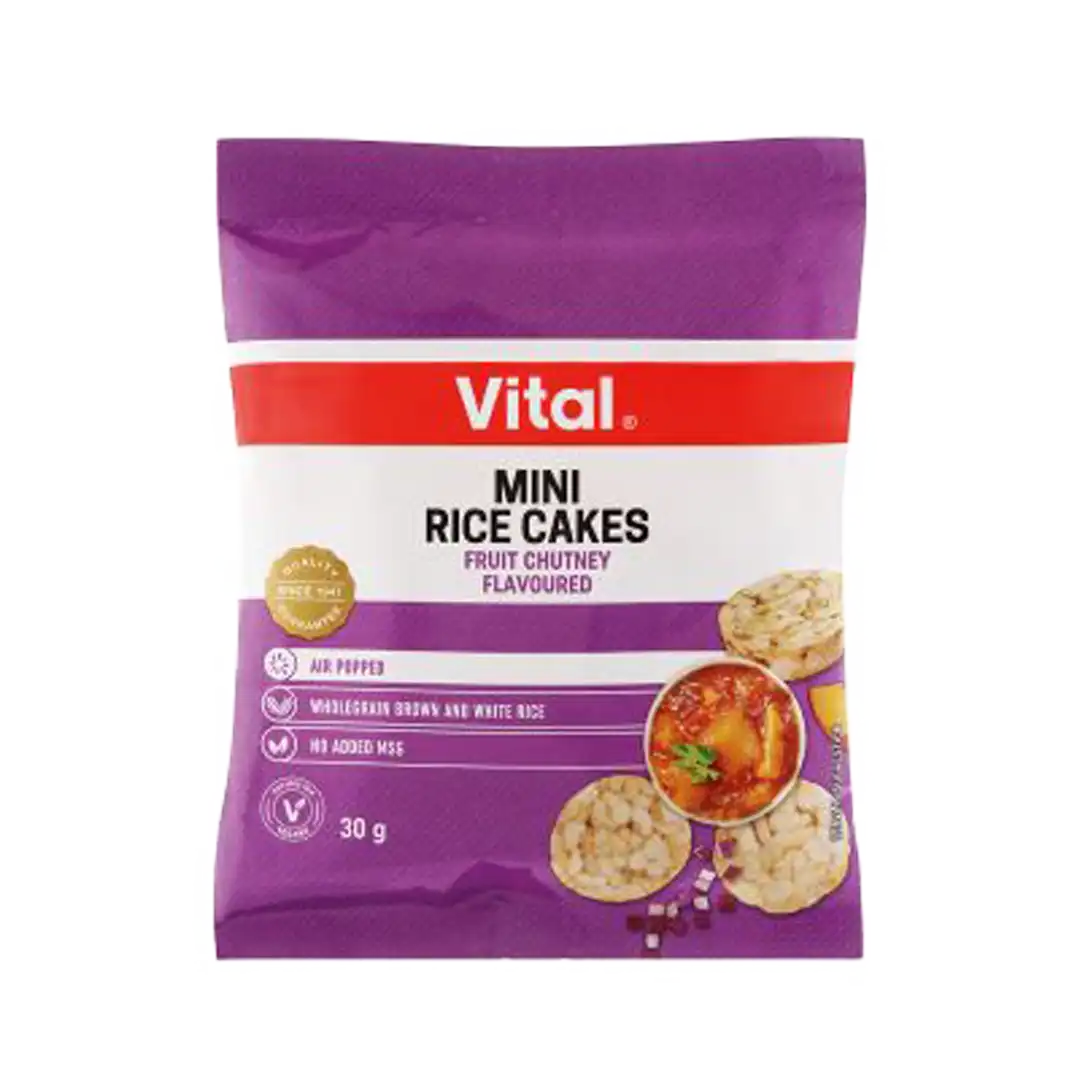 Vital Mini Rice Cakes 30g, Assorted