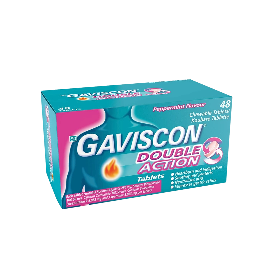 Gaviscon DOUBLE ACTION Tablets, 48's