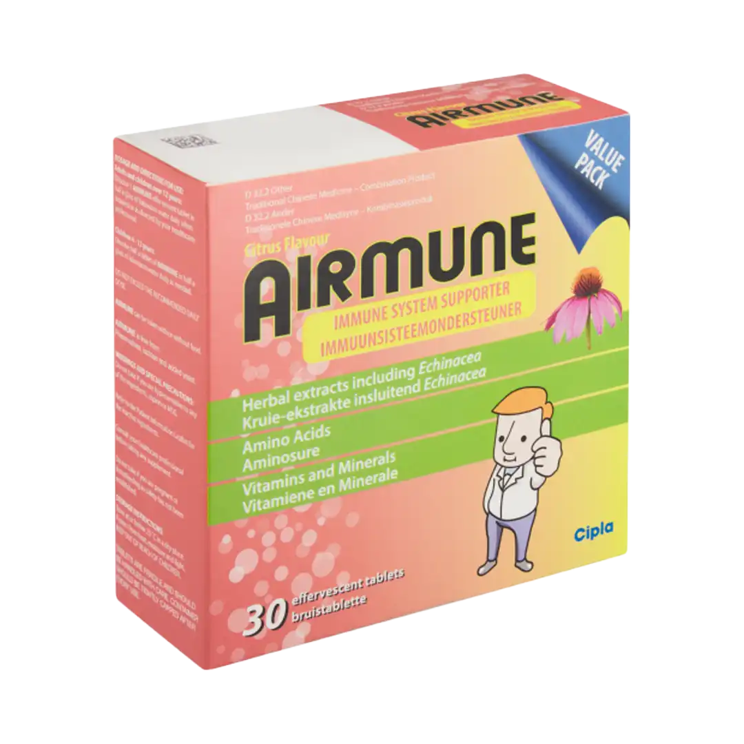 Airmune Effervescent Tablets, 30's