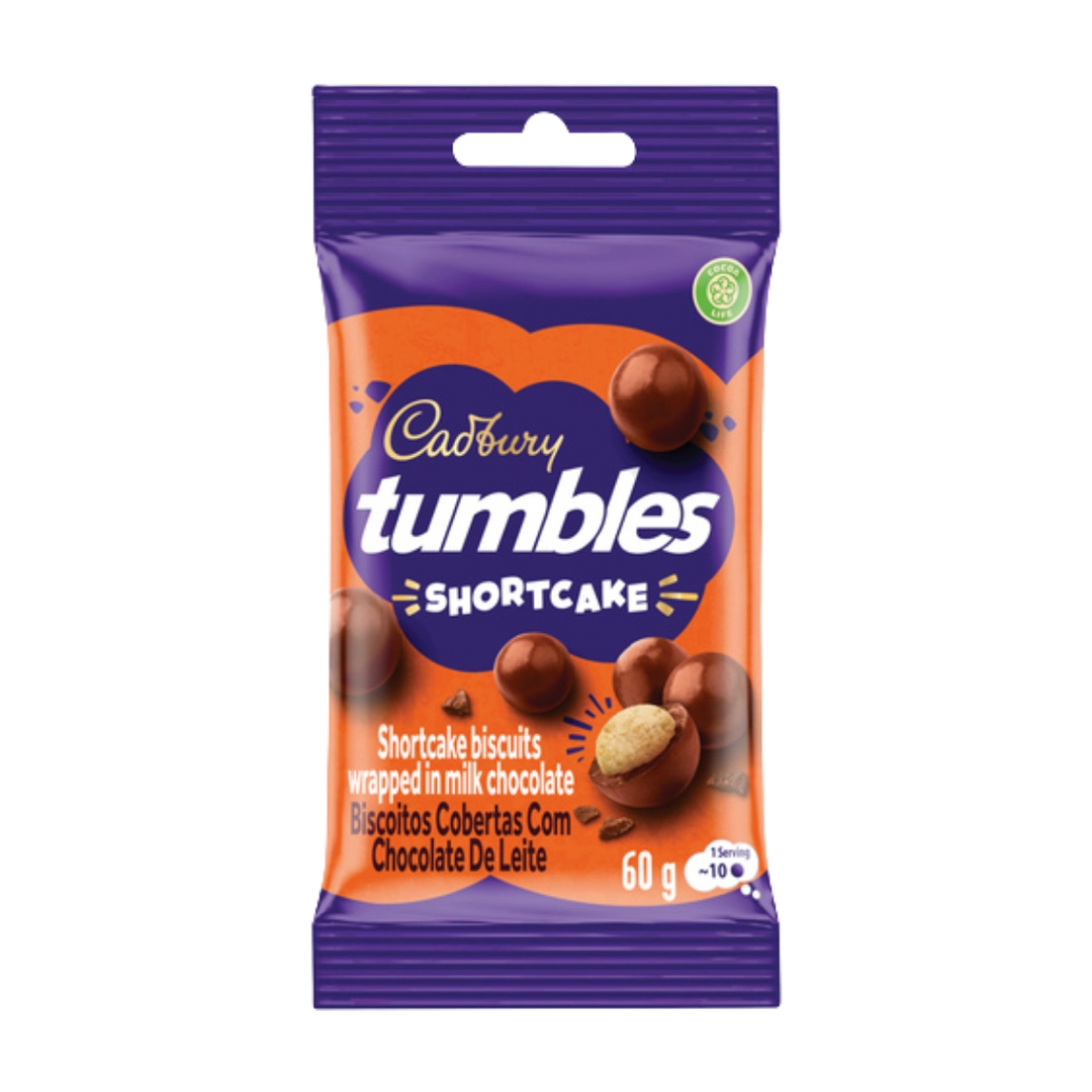 Cadbury Tumbles Shortcake, 60g
