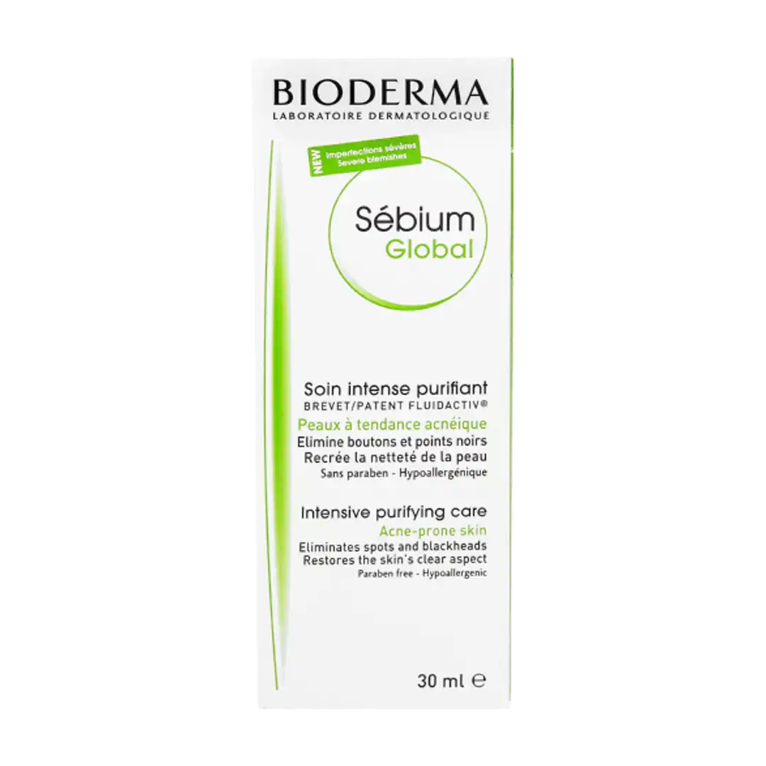 Bioderma Sebium Global Intensive Purifying Care Acne Prone Skin, 30ml