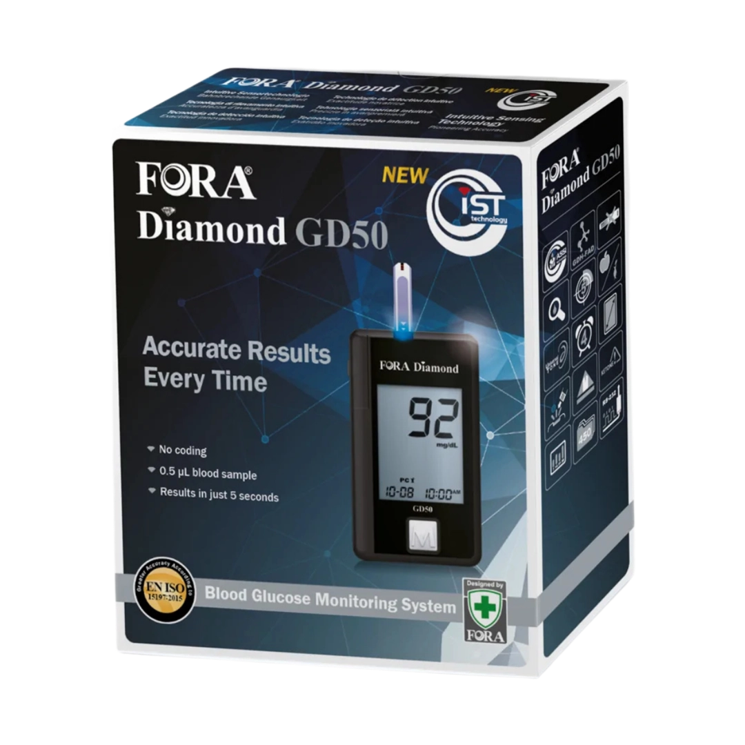 Fora Diamond GD50 Blood Glucose Monitor