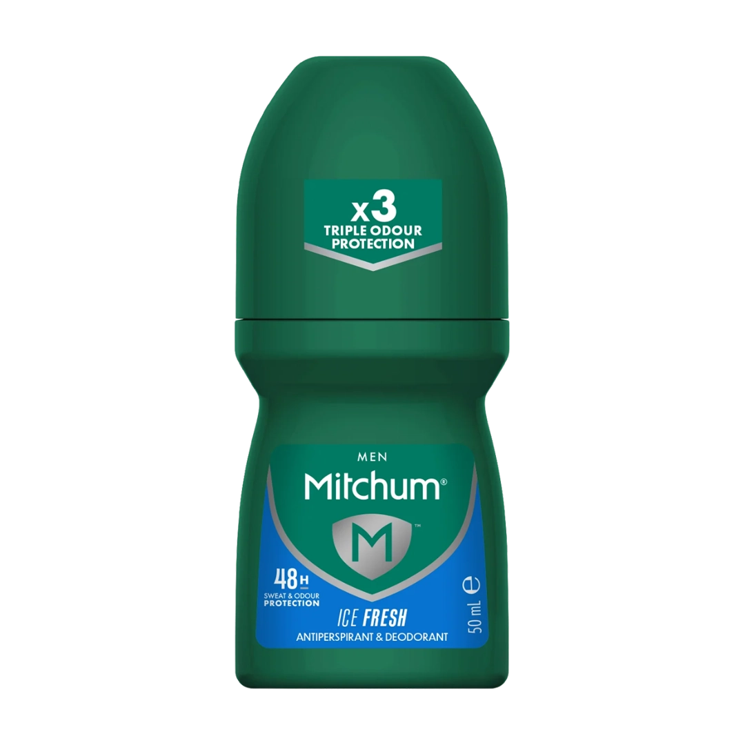 Mitchum Invisible Roll On Men Ice Fresh, 50ml