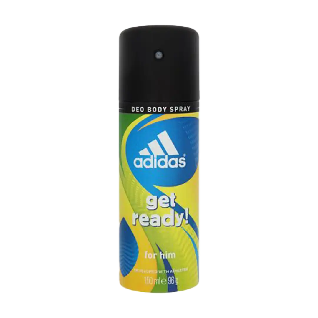 Adidas Get Ready Deodorant, 150ml