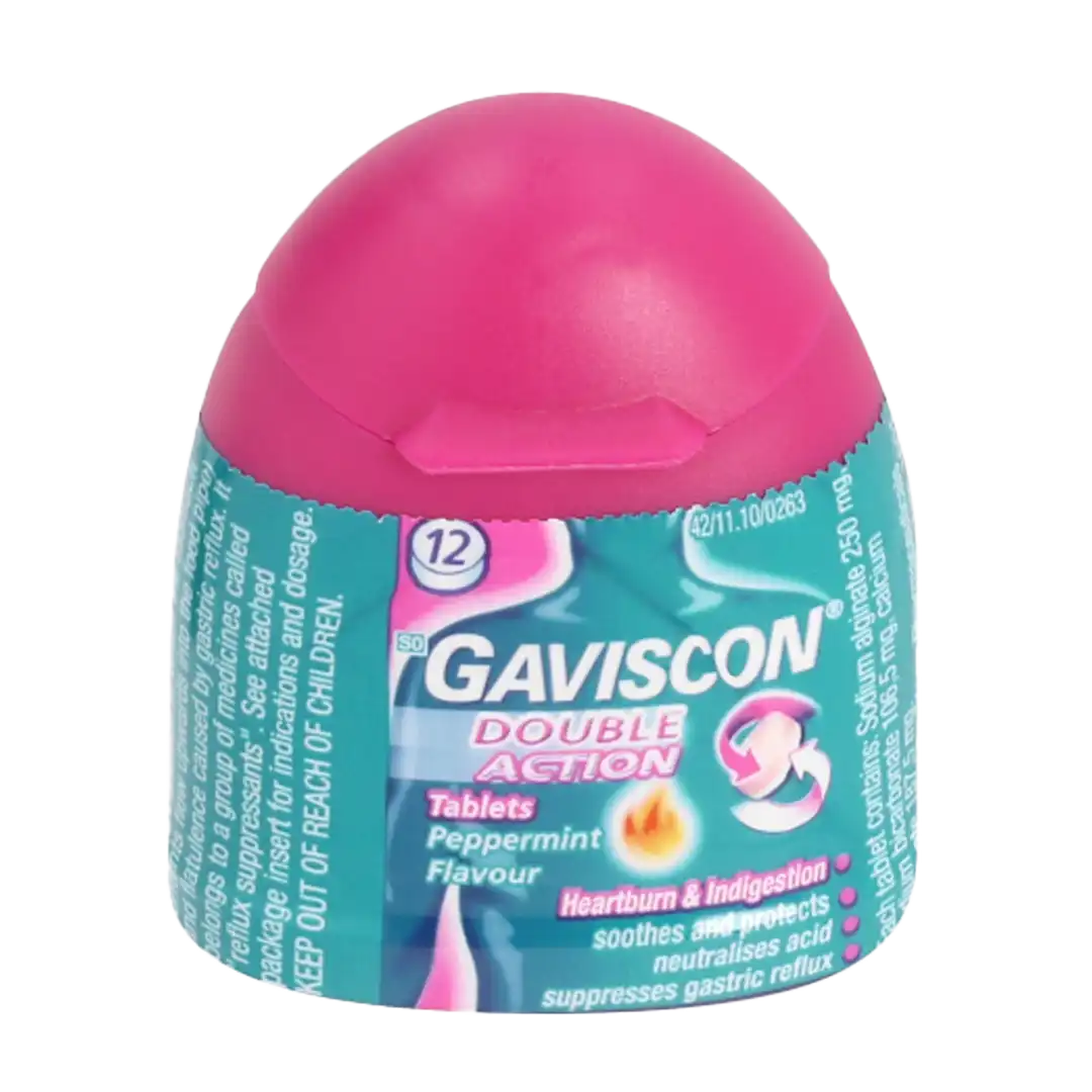 Gaviscon Plus Tablets, 12's