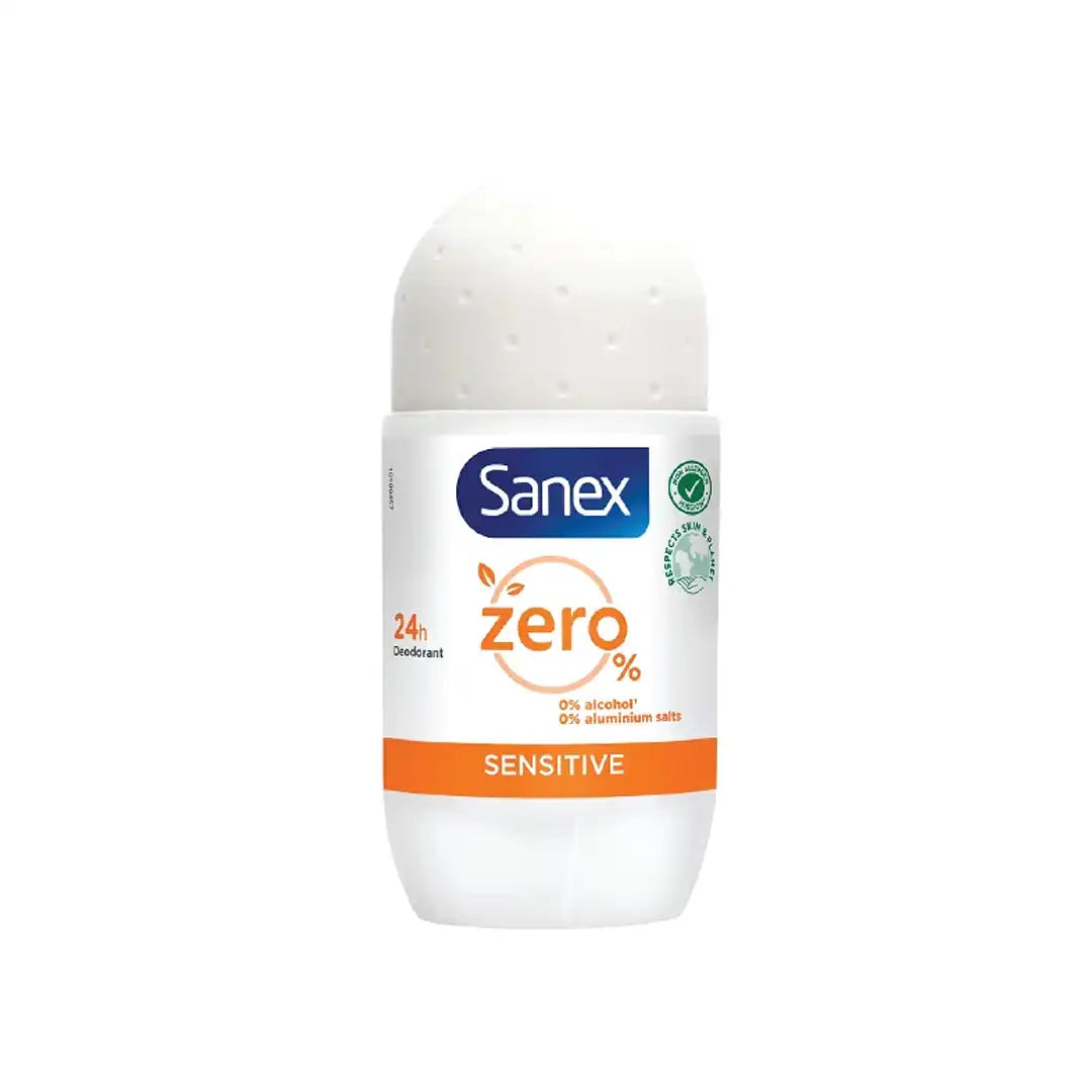 Sanex Zero% Sensitive Roll On, 50ml
