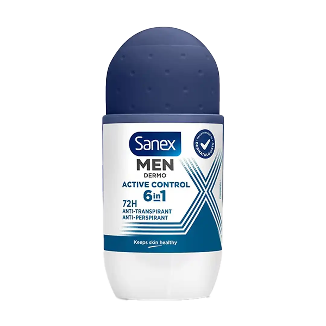 Sanex Men Active Control Roll On, 50 ml