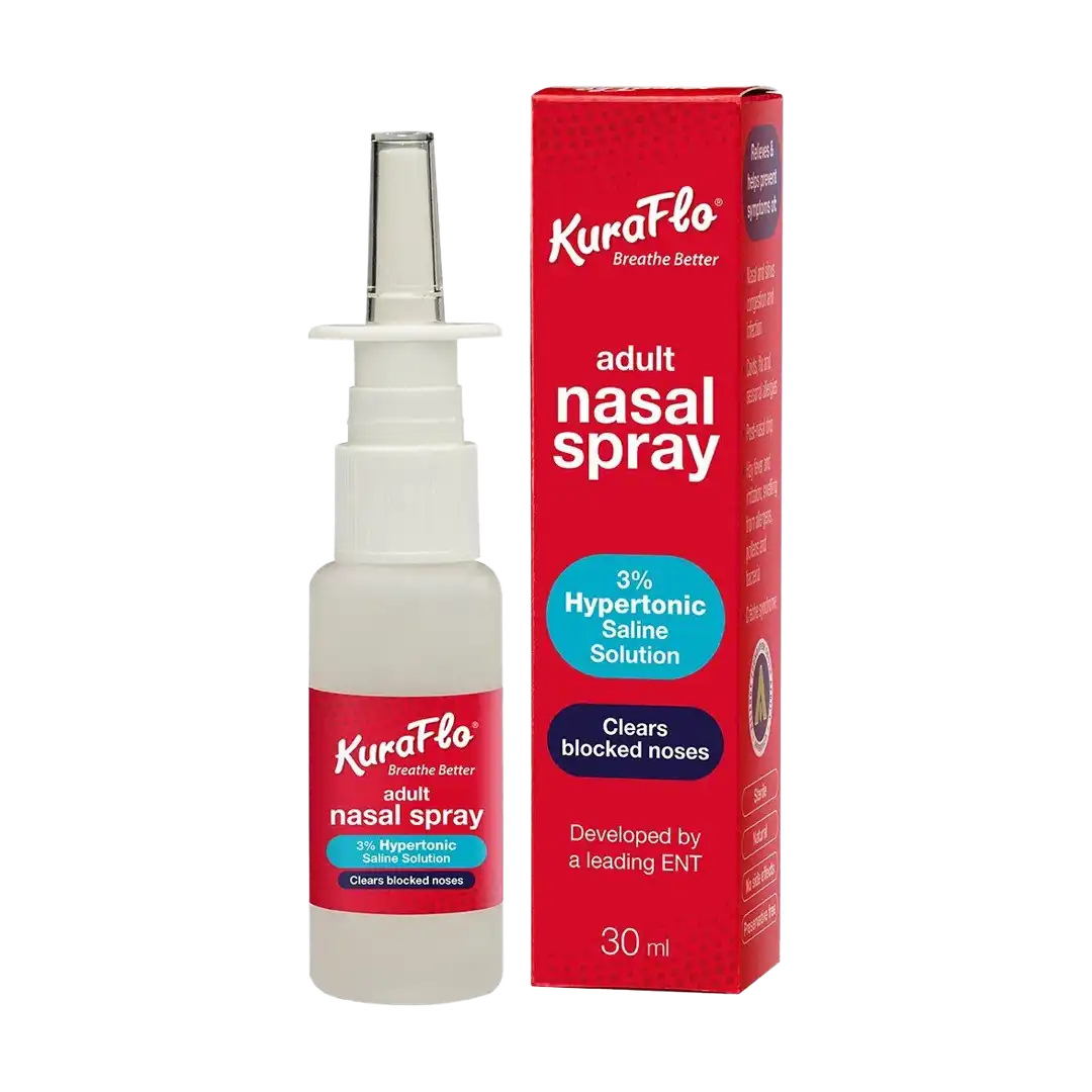Kuraflo Nasal Spray Adult 3%, 30ml