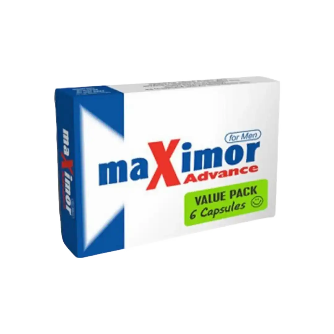 Maximor Advance For Men Value Pack, 4+2 Caps