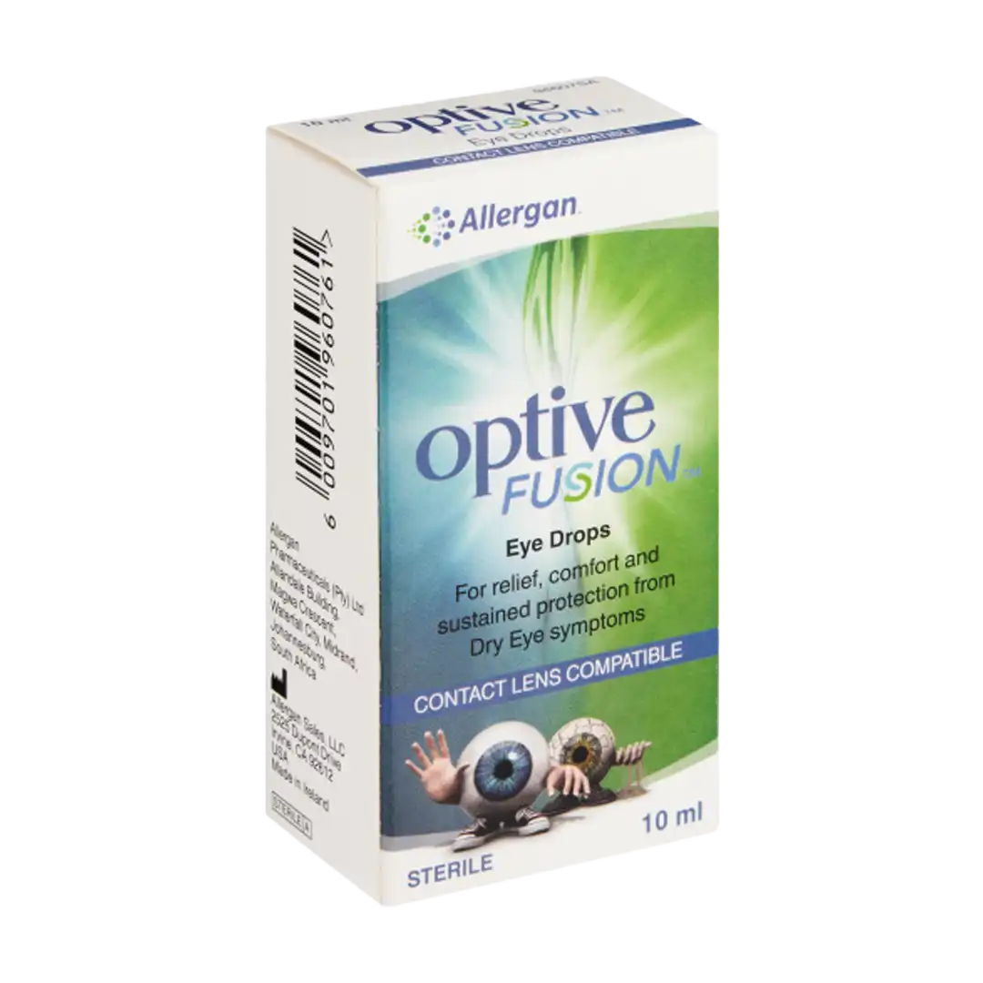 Allergan Optive Fusion Eye Drops, 10ml