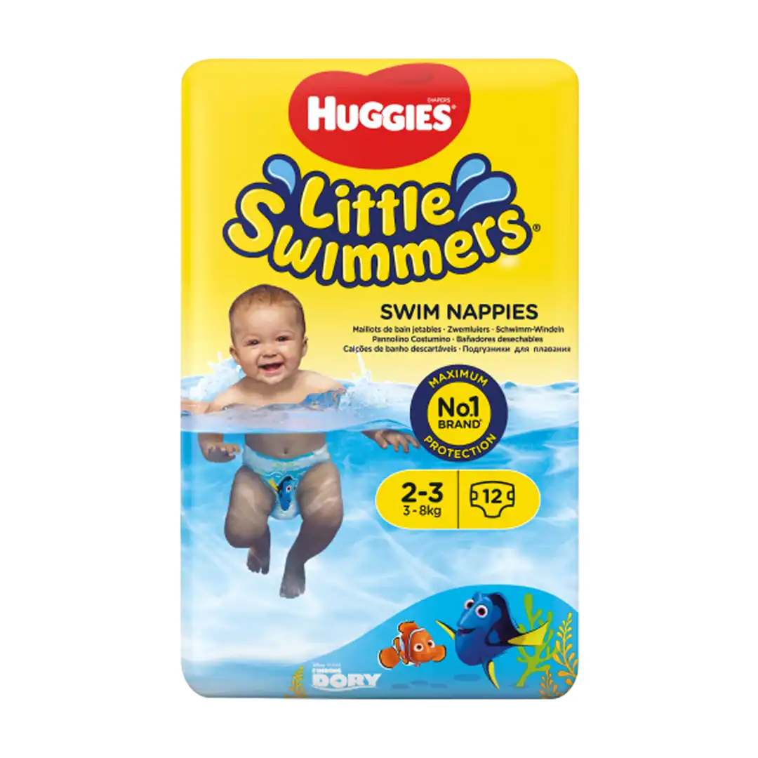 Huggies Little Swimmers Nappies 2-3, 12's