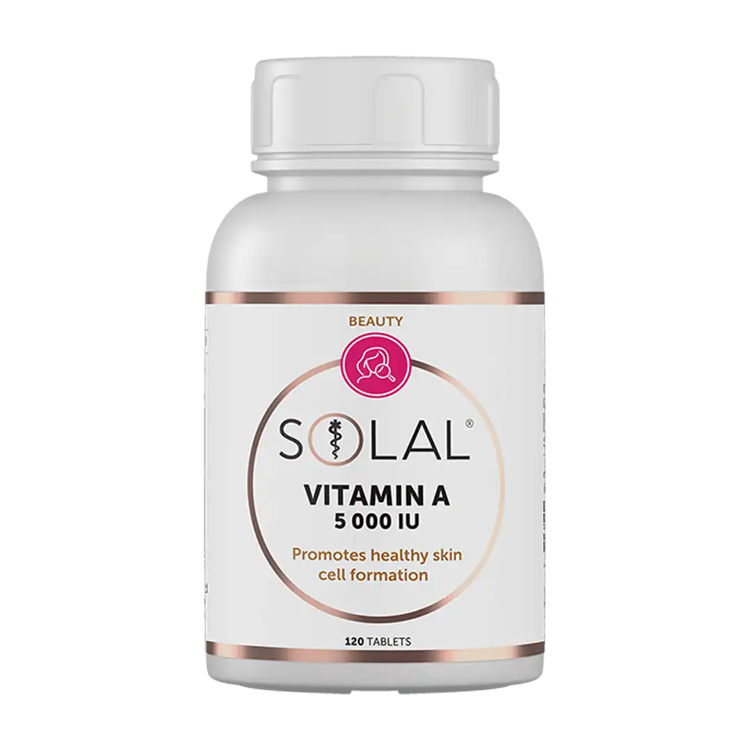 Solal Vitamin A 5000 IU Tablet, 120's