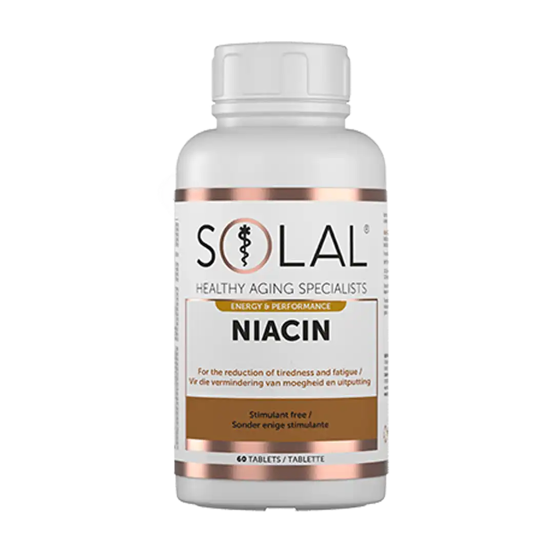 Solal Niacin 35mg Tablets, 60's