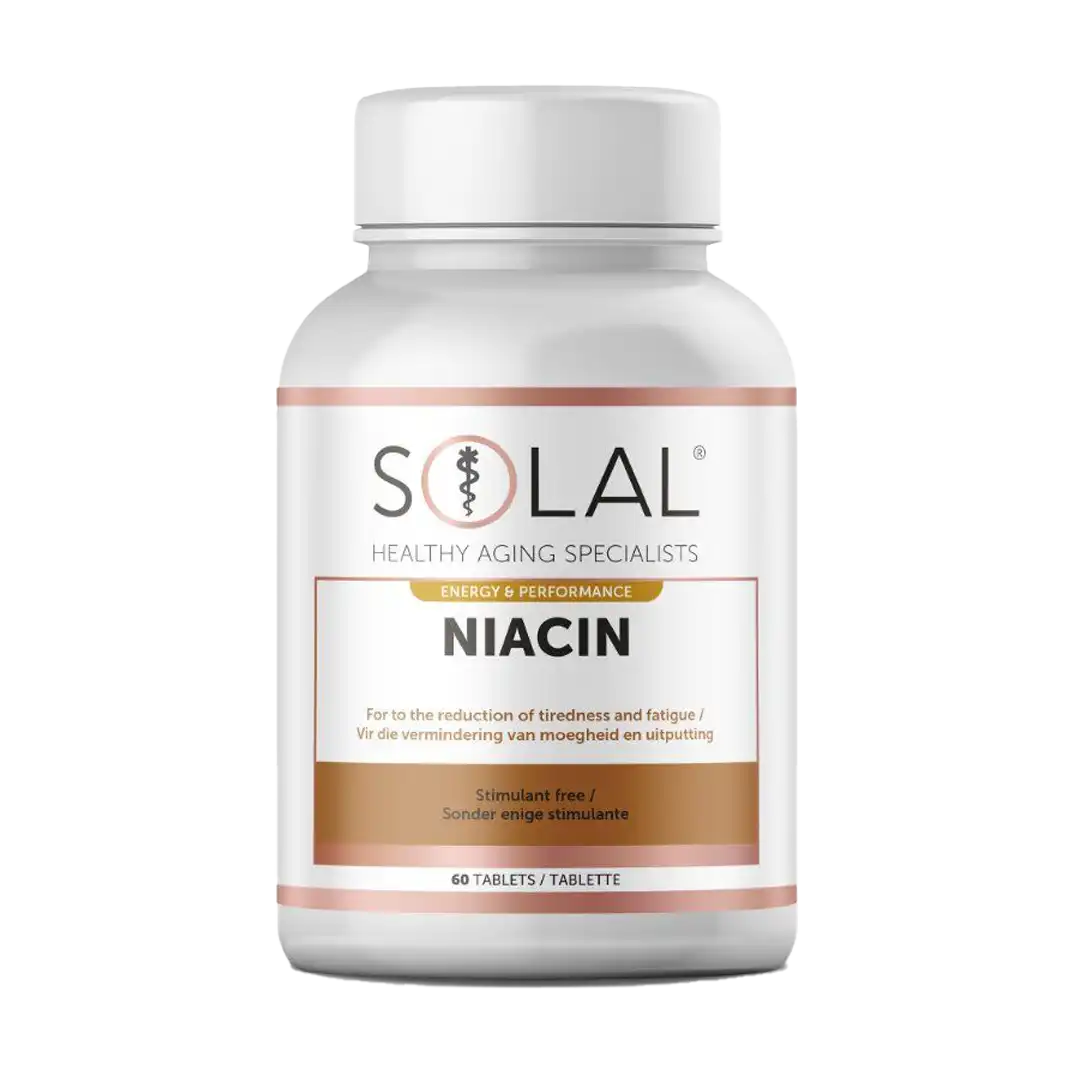 Solal Niacin 35mg Tablets, 60's