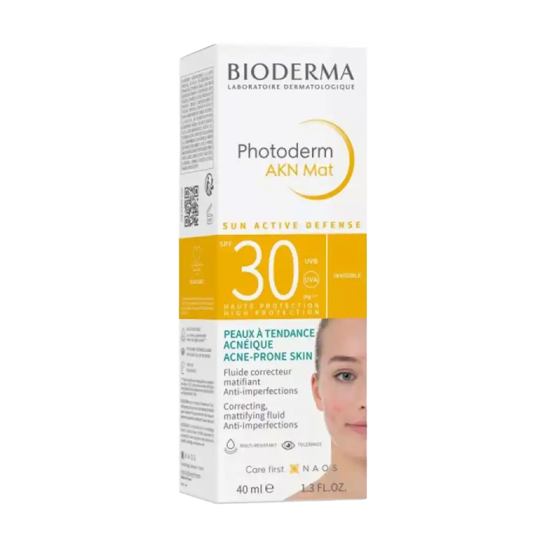 Bioderma Photoderm AKN Mat SPF30 Matifying Fluid, 40ml