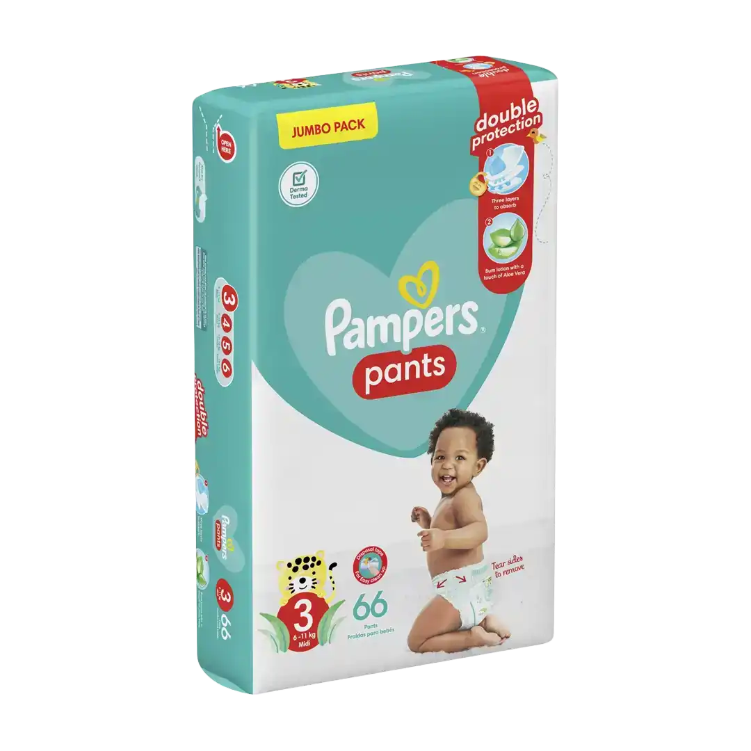 Pampers Pants Jumbo Pack Size 3, 66's