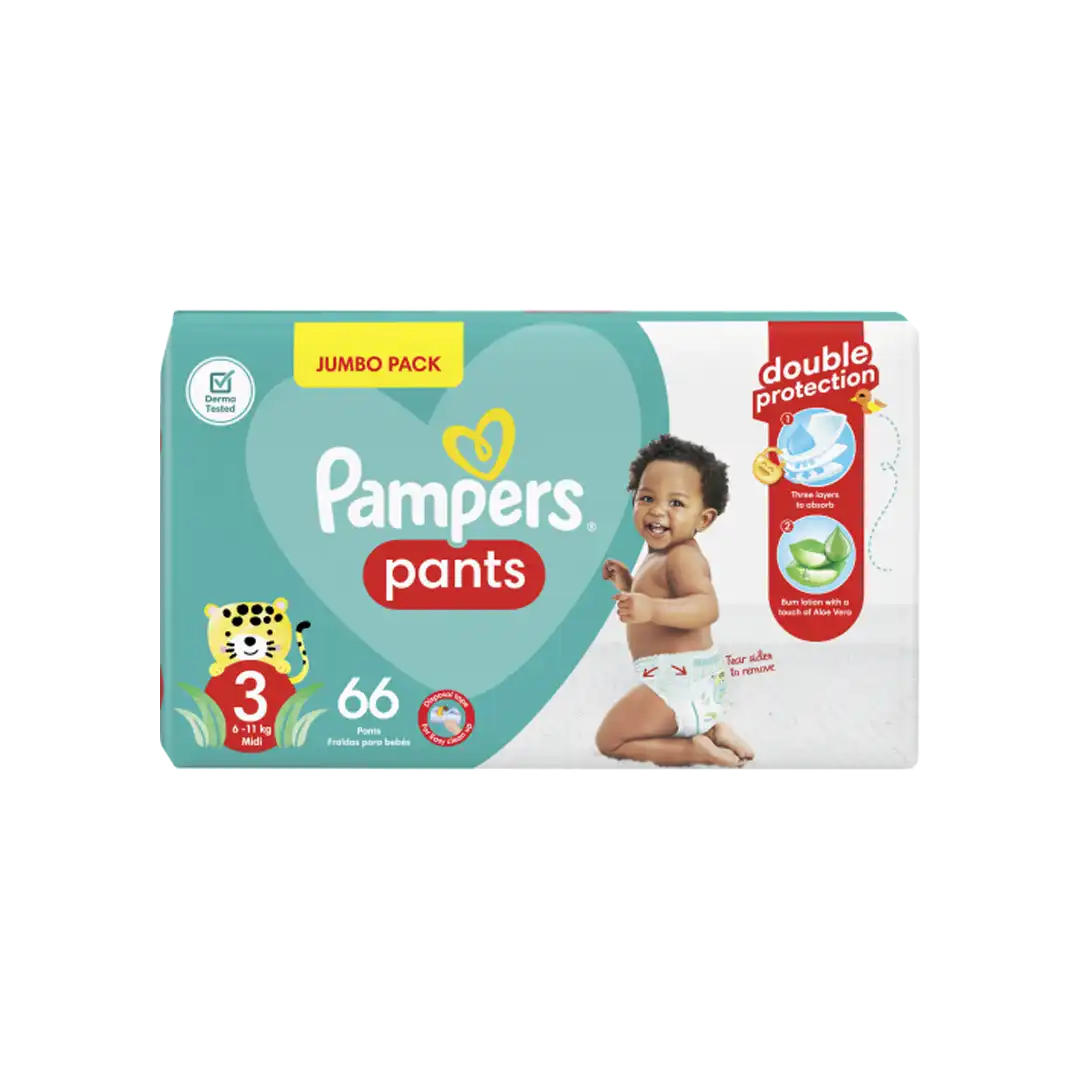 Pampers Pants Jumbo Pack Size 3, 66's
