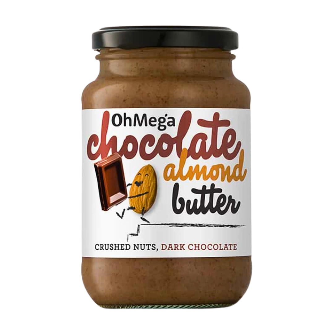 OhMega Chocolate Almond Butter, 400g