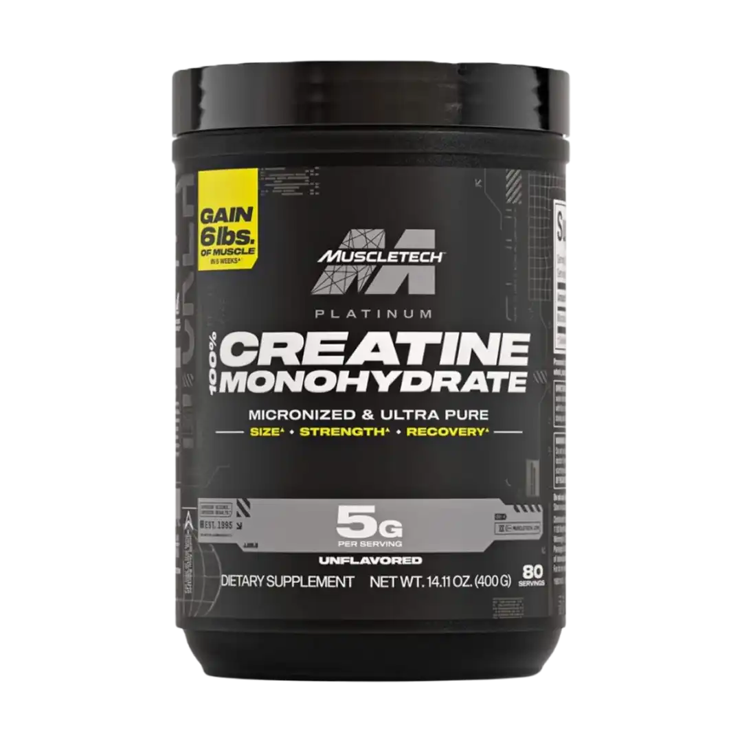 Muscletech Platinum 100% Creatine Unflavored, 400g