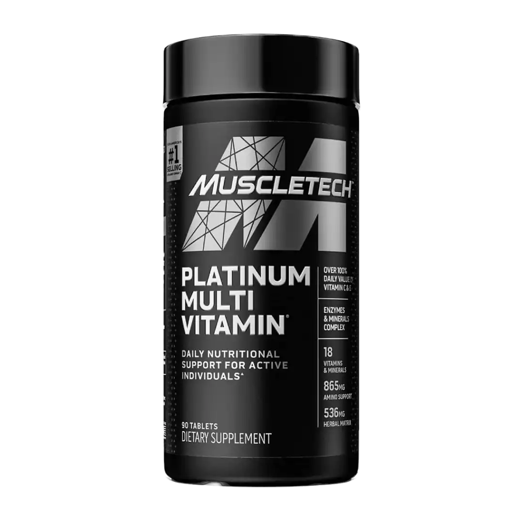 MuscleTech Platinum 100% Multi Vitamin Caps, 90's