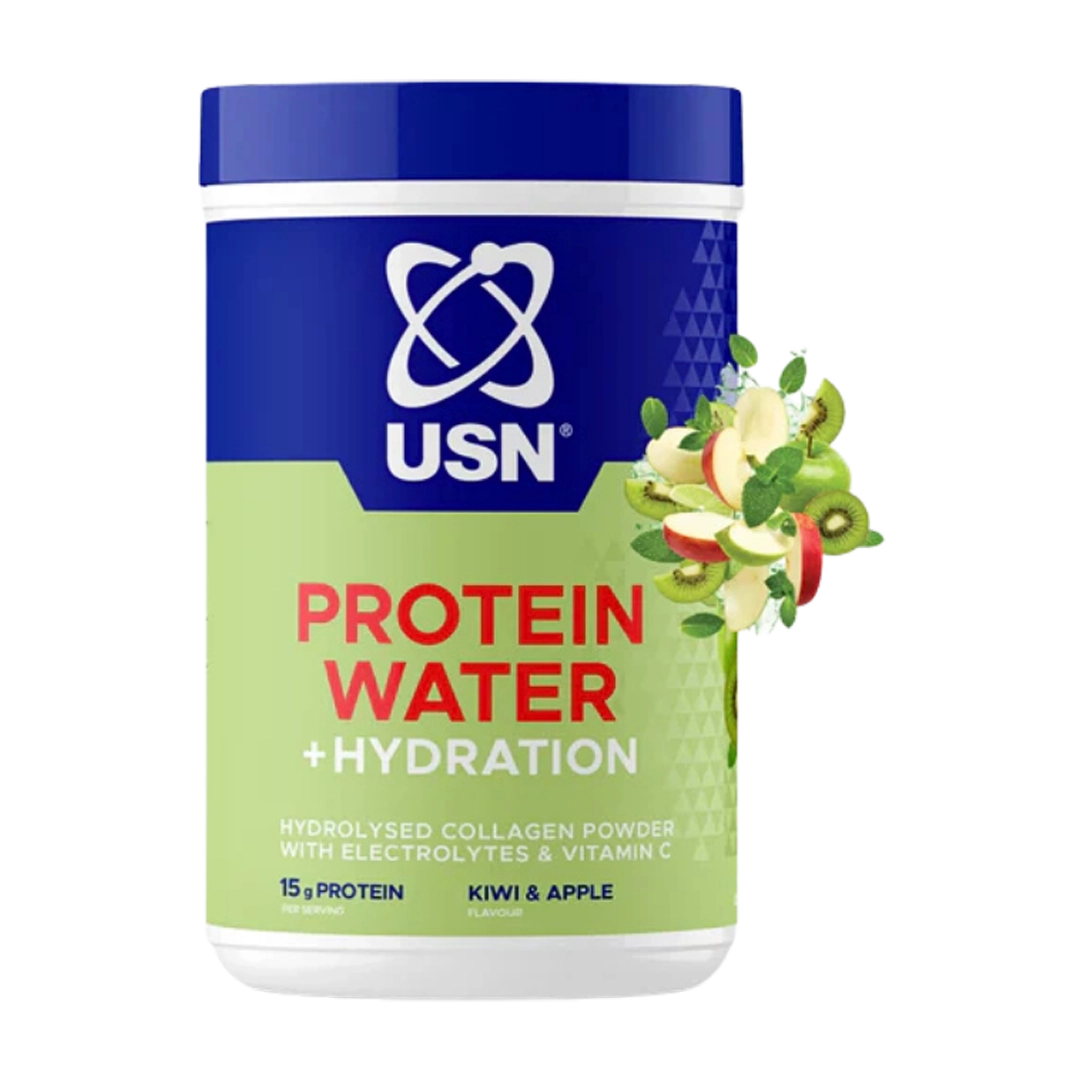 USN Protein Water + Hydration, 440g Assorted