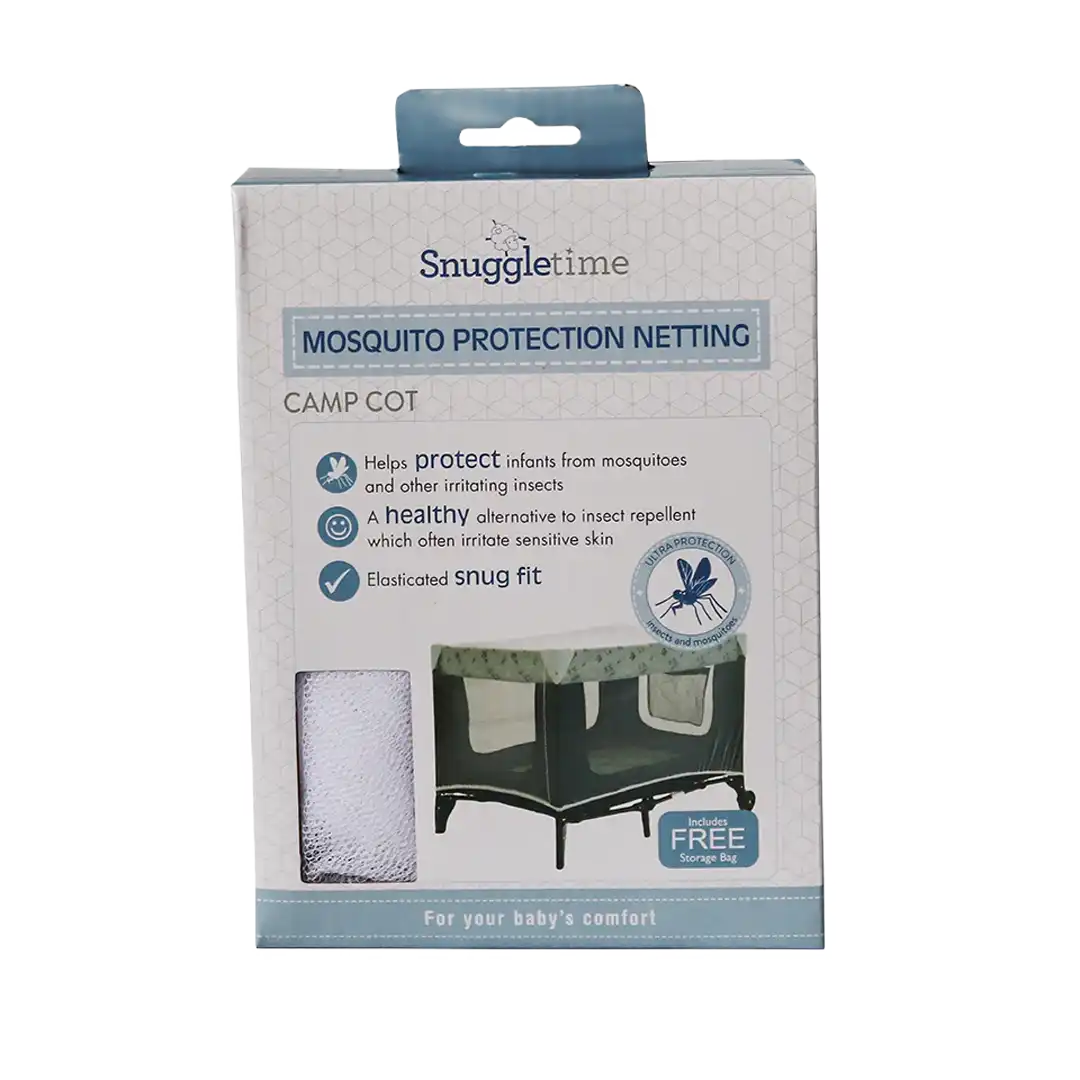 Snuggletime Mosquito Protection Netting - Camp Cot