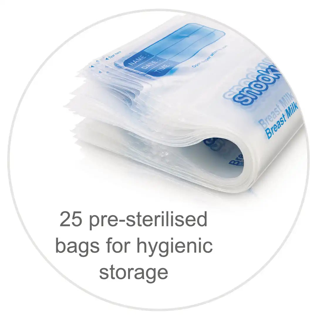 Snookums Breast Milk Storage Bags 25's