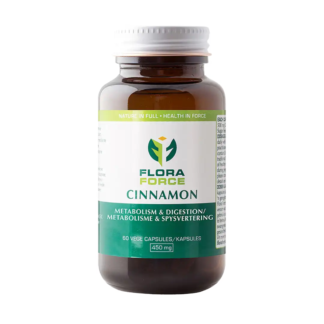 Flora Force 500mg Cinnamon Capsules, 60's