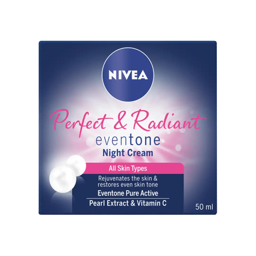 Nivea Perfect & Radiant Facial Night Cream, 50ml