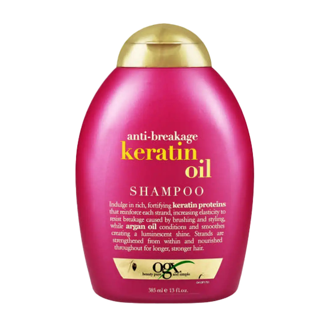OGX Anti-Breakage Keratin Oil Shampoo, 385ml