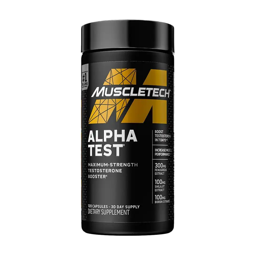 Muscletech Pro Series Alpha Test Caps, 120's