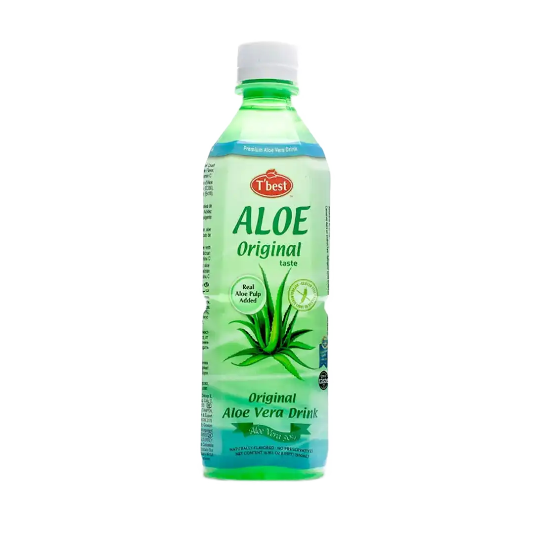 T' Best Aloe Vera Drink Original Sugar Free, 500ml