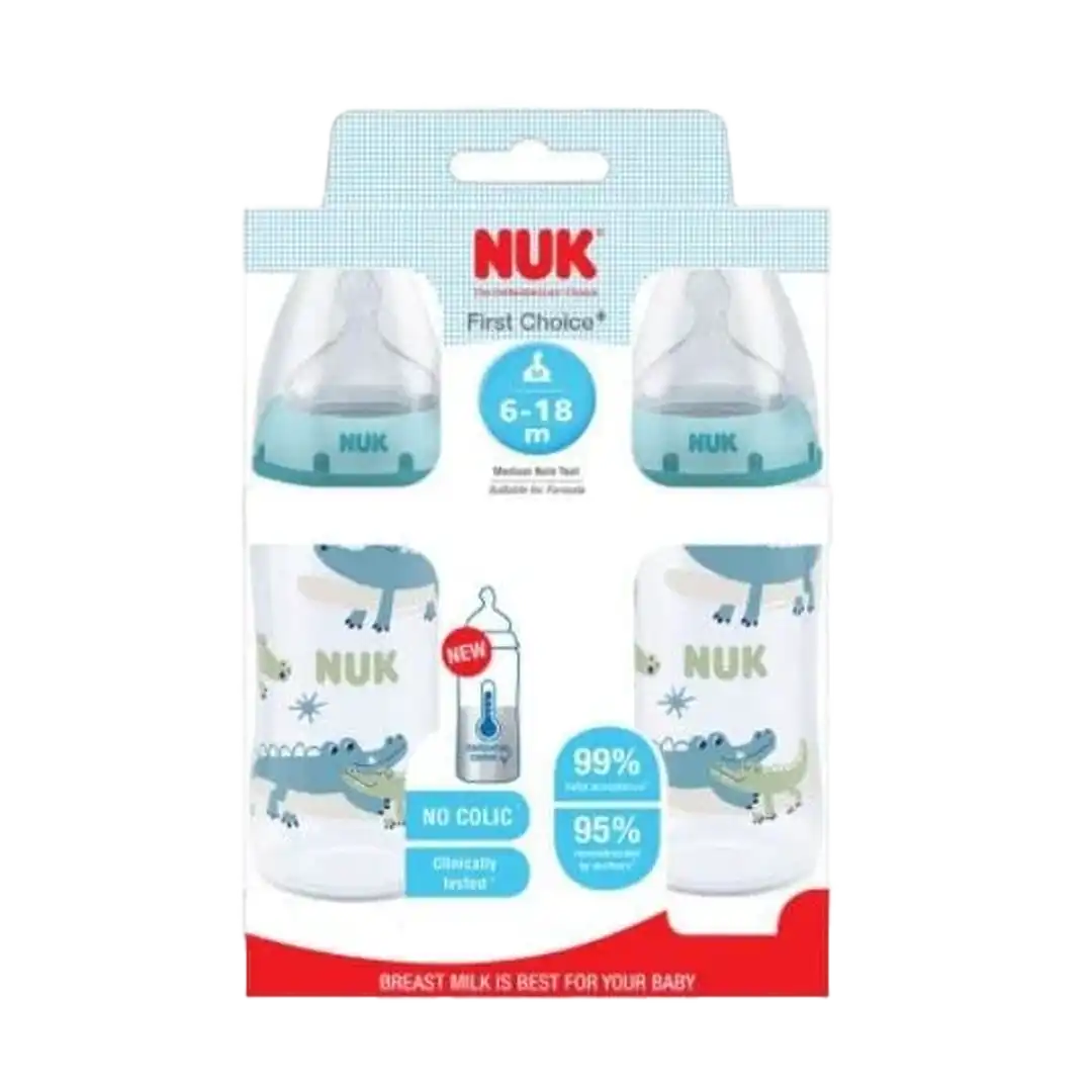 Nuk First Choice Bottle Size 2, 300ml 2Pack