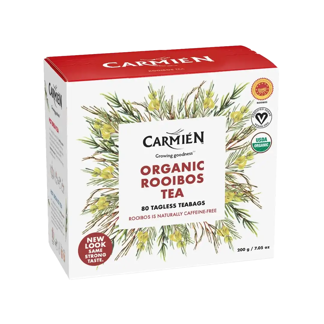 Carmien Tea Organic Rooibos Natural, 80's