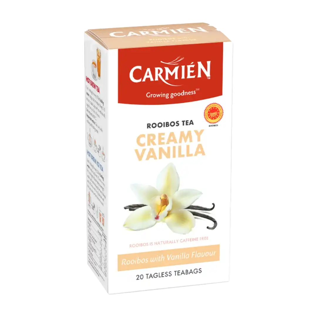 Carmién Creamy Vanilla Rooibos Tea, 20's