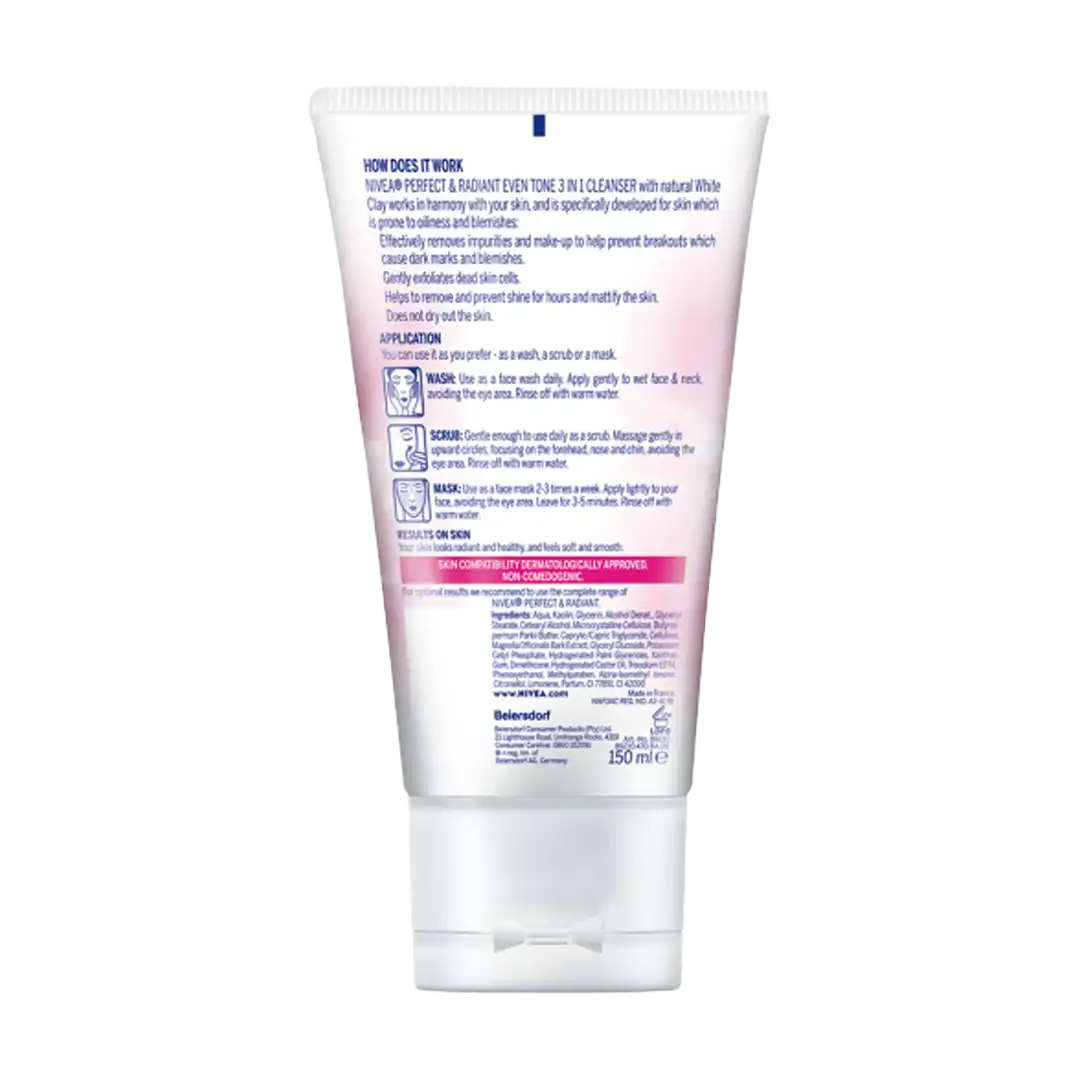 Nivea Perfect and Radiant Mattifying Cleanser, 150ml