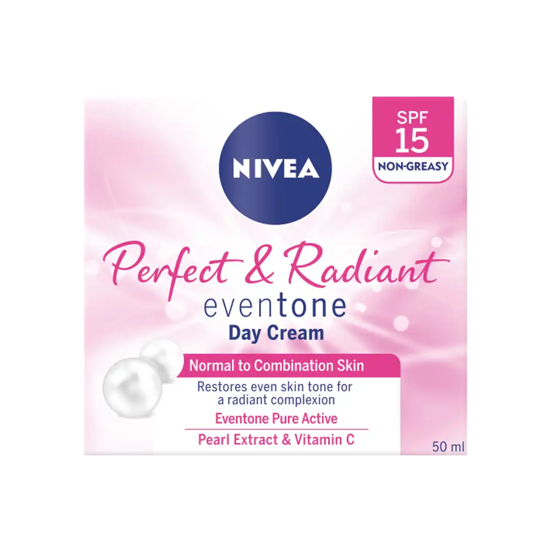 Nivea Perfect & Radiant Facial Day Cream SPF15, 50ml