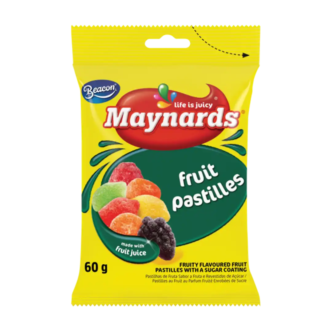 Beacon Maynards Frutips Fruit Pastilles, 60g